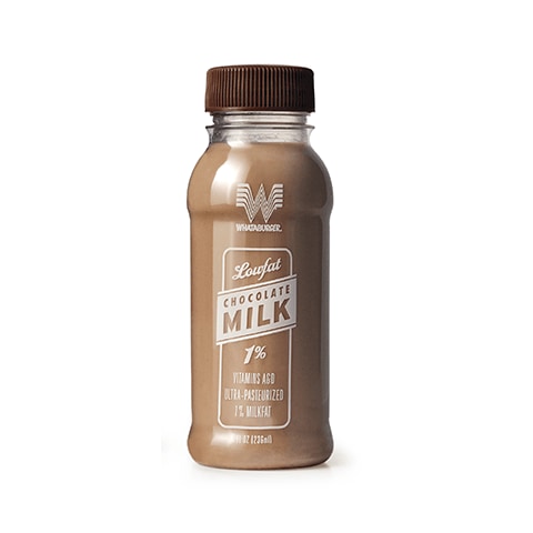 Whataburger Low-Fat Chocolate Milk (1%) – US menu price and nutrition facts