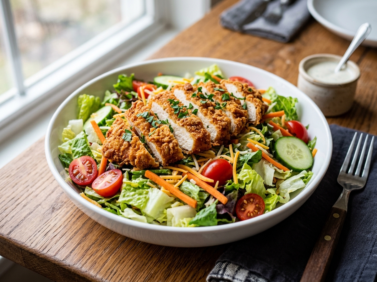 Garden Salad with Whatachick’n®