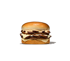 Triple Mushroom Swiss Burger